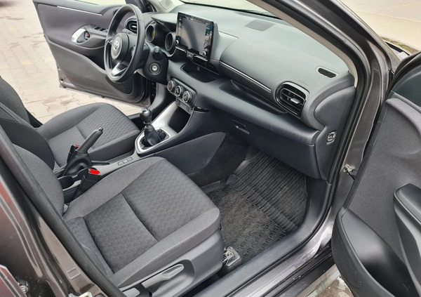 Toyota Yaris cena 69900 przebieg: 56360, rok produkcji 2022 z Warszawa małe 79
